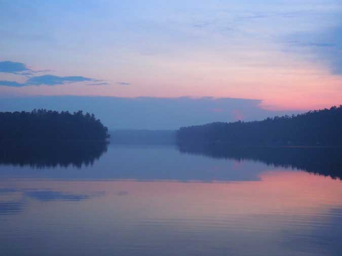 Peaceful Lake Maranacook